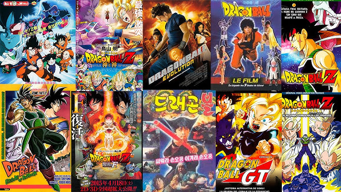 Todas las películas y OVAS de Dragon Ball Z