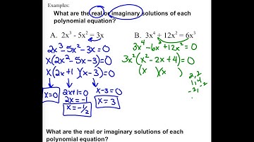 Alg 2 Video Notes Sec. 5.3b