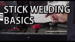 STICK WELDING BASICS - ARC WELDING EXPLAINED(In this episode of the Longevity Learning Lab, Bruce explains the basics of stick or arc welding. Stick welding is also known as SMAW. Stick, the most basic of ..., 2014-05-14T07:40:27.000Z)