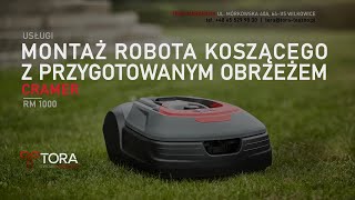 Montaż robota koszącego - przygotowanie trawnika