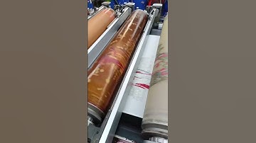 Textile printing process video