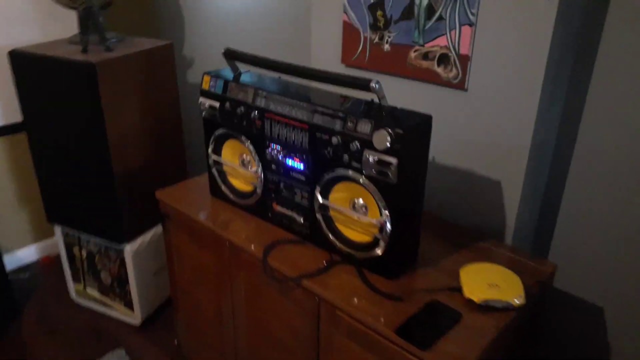 Vintage Classic boombox Destroyed? YouTube