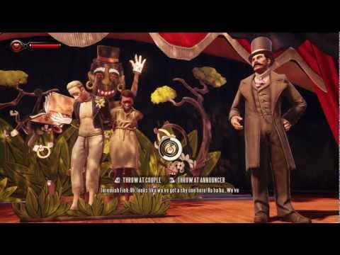 BioShock Infinite - The Raffle/Lottery (Throw at Announcer)