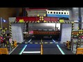 鉄道模型 踏切 ガード下 (O-gauge Railroad crossing Under railway bridge.)