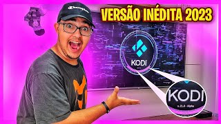 INÉDITO! KODI NEXUS 21 ALPHA MELHOR VERSÃO DE 2023 - COMO ATUALIZAR KODI SEM PERDER NADA