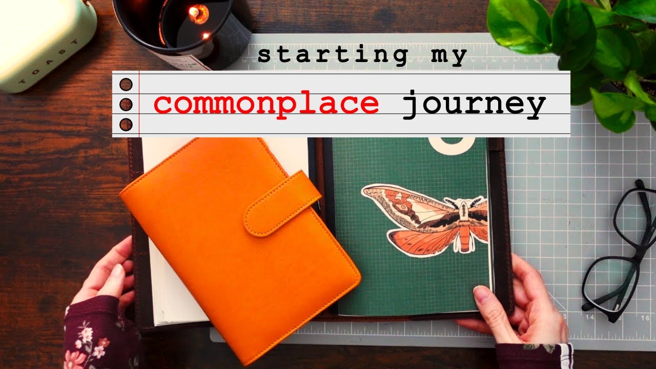✨ starting my first commonplace book ✨