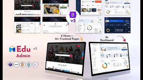 Education Dashboard Template learning Management System Bootstrap 5 UI Kit