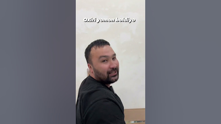 Oxiri yomon boʻldiyu