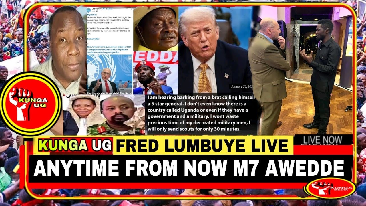 FRED LUMBUYE LIVE: OBUDDE BWONA DICTATOR EBINTU BIMWEFULIDE BAMUNONA 