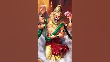 3 most powerful angry avatar of lord Vishnu #shorts #hinduism #narsimha #angry #vishnu