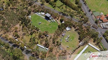 Adelaide Clipsal 500 race track 3D model - Aerometrex