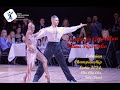 Konstantin gorodilov  polina figurenko edsu latin 2024 tallinn estonia cha cha cha solo final