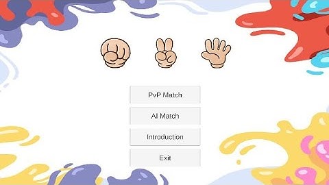 Unity Project - Rock Paper & Scissor Game