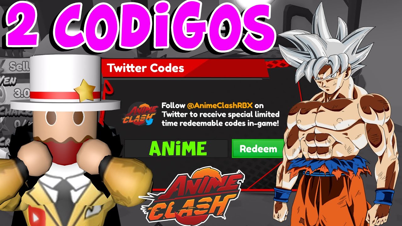 CODIGOS DE ANIME CLASH SIMULATOR ROBLOX ALL CODES 2022 YEN CRYSTALS UPDATE 1 YouTube