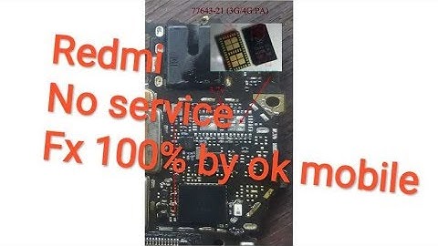 Redmi 4x no service fix by pratik modasiya