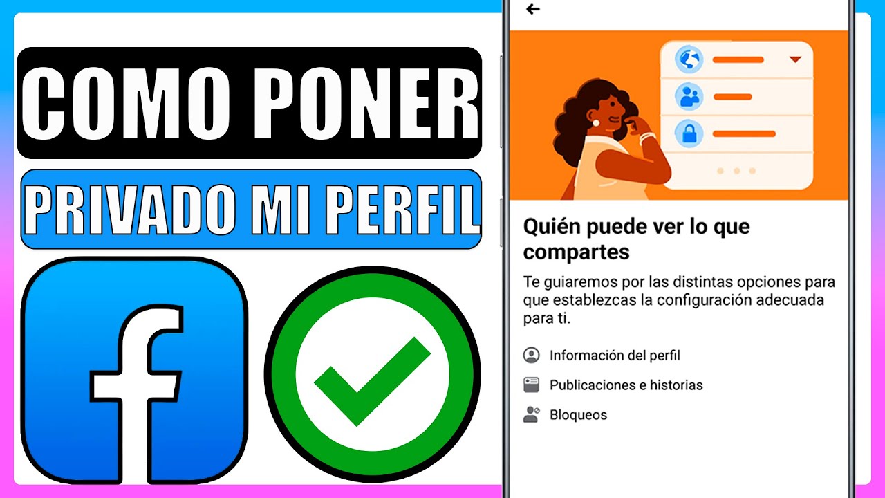 poner privado mi facebook 2023 YouTube