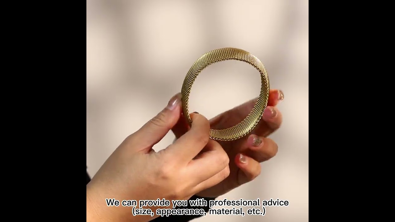 Gold Mesh Bracelet 💫✨ 