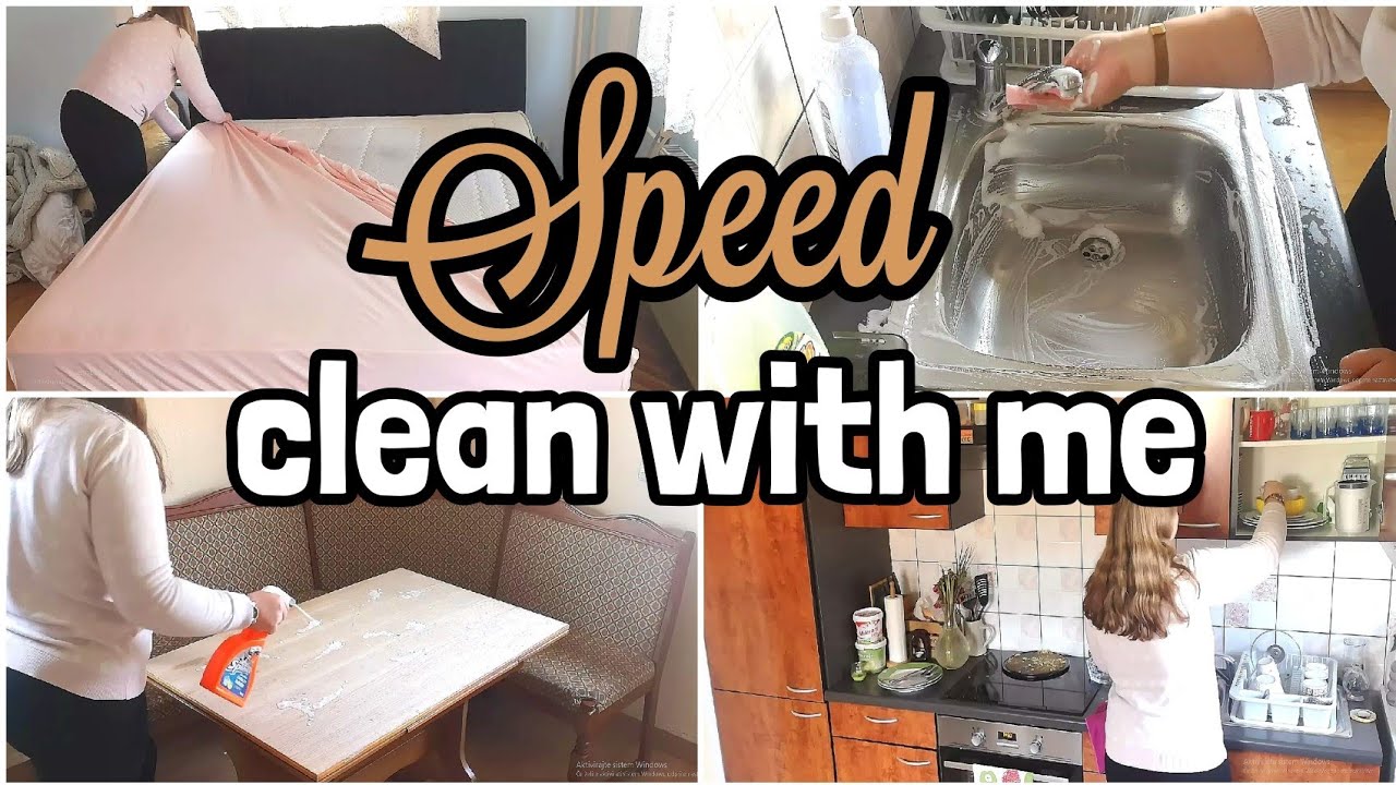 2020 SPEED CLEAN WITH ME // ULTIMATE CLEANING MOTIVATION // Sara's corner