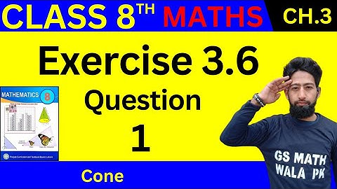Class 8 math chapter 3 exercise 3.6 Q.1 | Class 8 math exercise 3.6 | 8 class math exercise 3.6