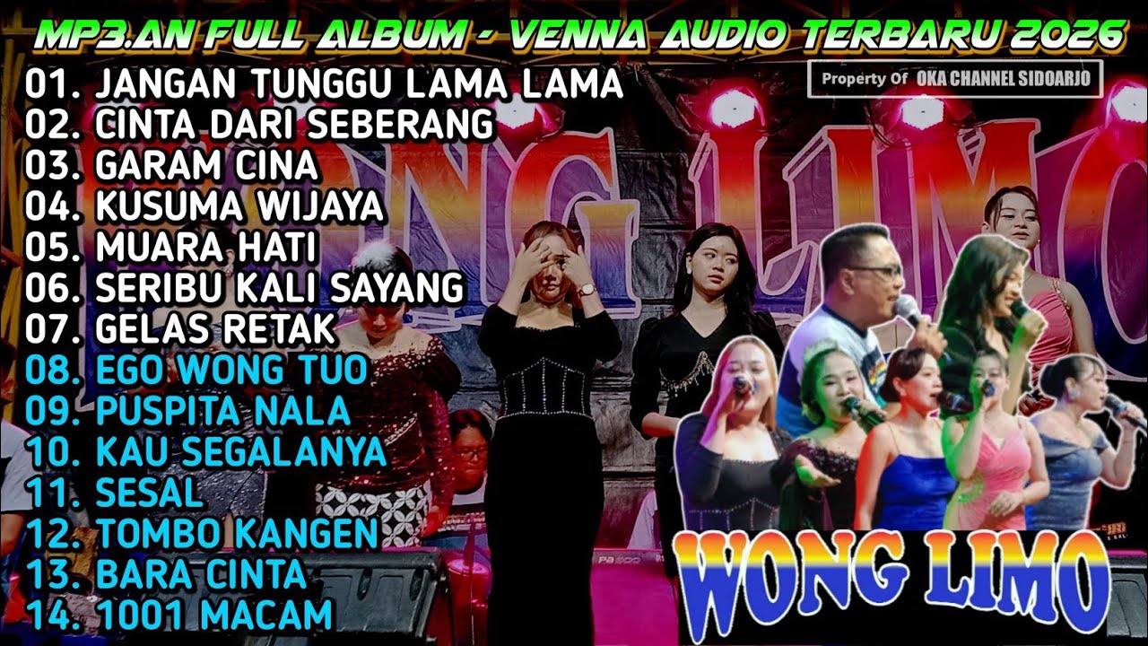 Mp3an Full Album ( WONG LIMO ft VENNA AUDIO ) Terbaru 2026 - Auto Jernih 