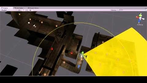 Unity Test ai enemy behavior