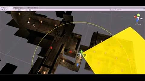 Unity Test ai enemy behavior