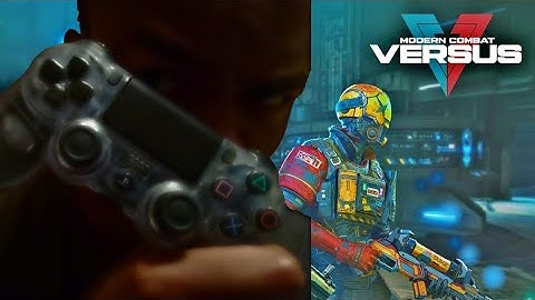Playing modern combat versus on a PS4 controller!!! (Face cam)