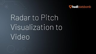 Radar to Pitch Visualization to Video • Statsbomb