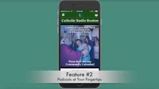 The Top 5 Features of the NEW Catholic Radio Boston App screenshot 1