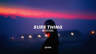 if you be the cash i'll be the rubber band (Lyrics) tiktok version | Miguel - Sure Thing