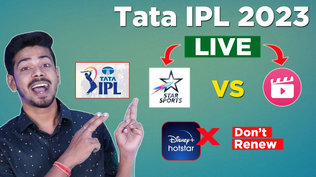 IPL 2023 Live TV Channel in India - Star Sports vs Jiocinema Downfall of Disney+ Hotstar