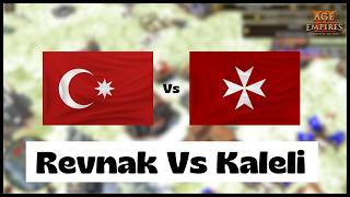 Age of Empires 3- Ottoman Vs Malta | Revnak Vs Kaleli | Aoe3 DE | 1v1 Pro Game | 4K