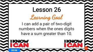Lesson 26 grade 1 module 4