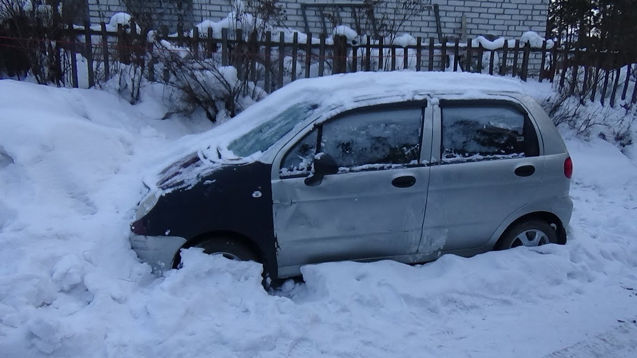 Как утеплить матиз зимой - фото