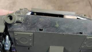 7-12-26 1/16 RC M24 Chaffee #1 Hull Mods Upper & Lower