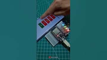 LED Control using Web Server - ESP32 (IoT project)