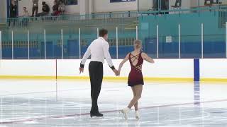 Emmanuelle Proft and Nicolas Nadeau - Skate Ontario Sectional Series 2023. SP.