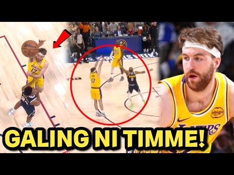 SOLID! Maaasahan ng Lakers ang Bigman na si Drew Timme! “MATALINONG PLAYER” daw ayon kay Lebron!