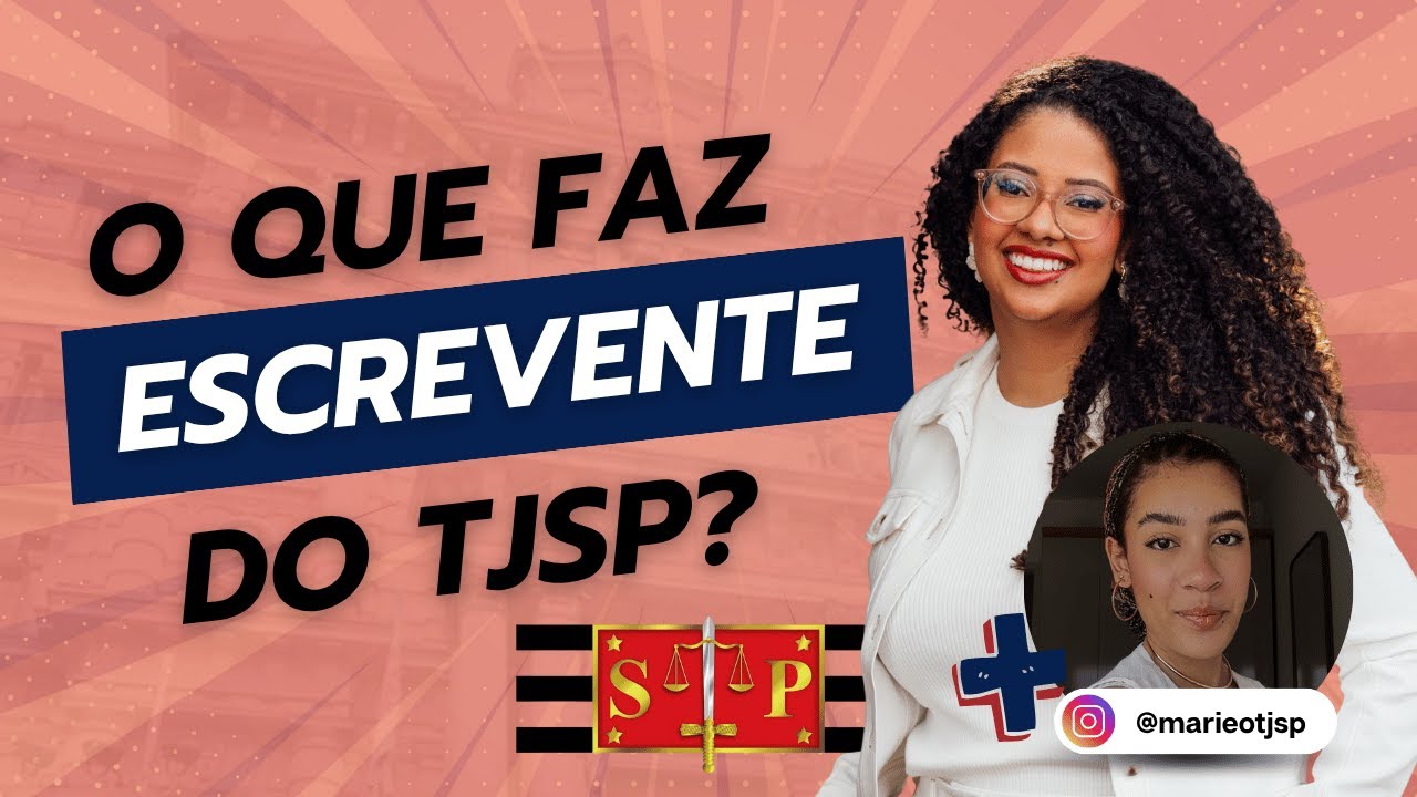O que faz um escrevente do TJSP? Rotina real de um escrevente - ft ...