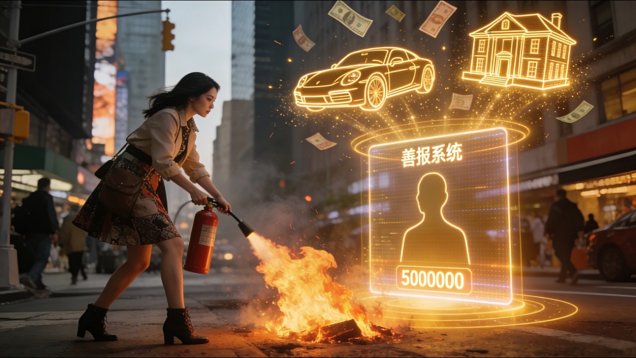 【FULL】NEW🔥Doing Good Deeds Can Get Porsche、Villa,Poor Girl Uses System to Become Rich.