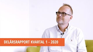 Delårsrapport kvartal 1, 2020