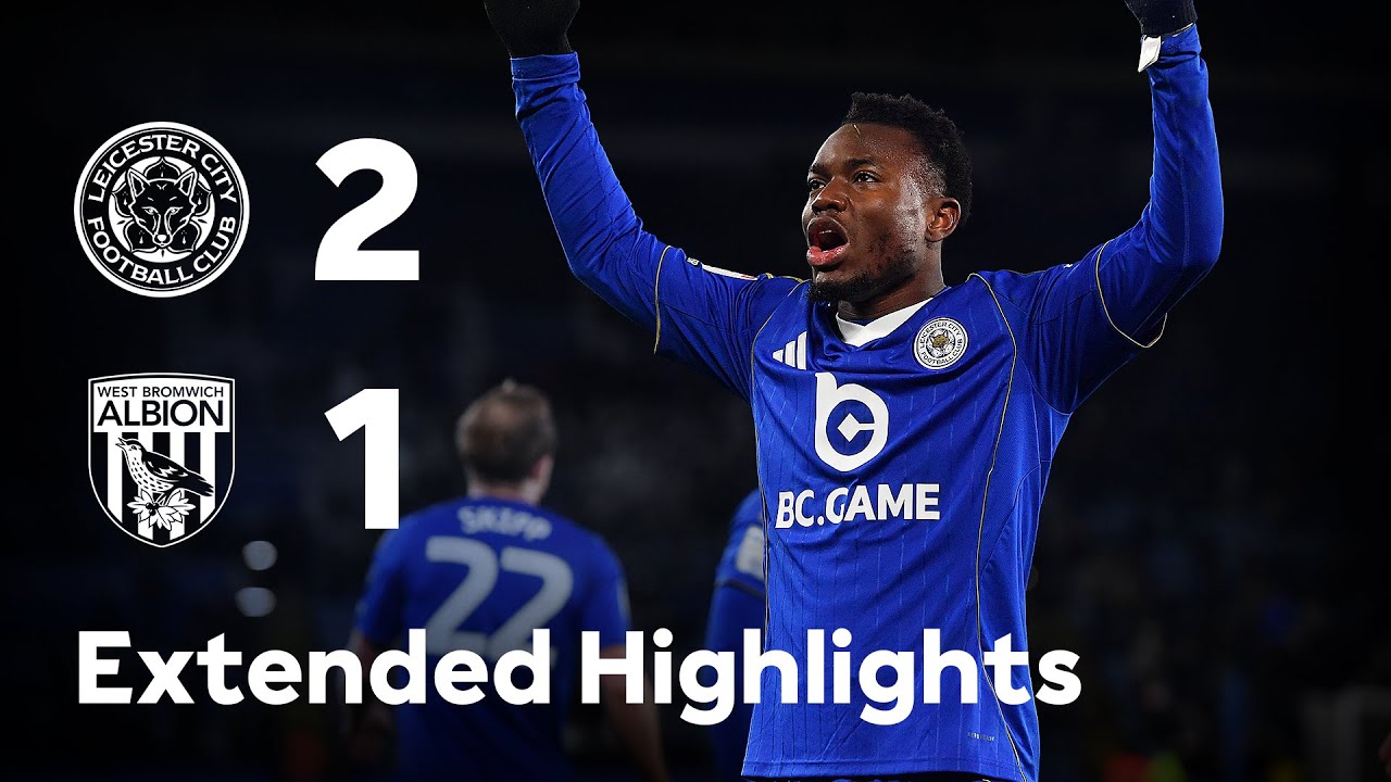 Фатаву Скример забивает решающий гол на последних секундах! 🤩 | Лестер Сити 2-1 Вест Бромвич | Ра...