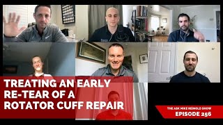 Treating an Early Re-tear of a Rotator Cuff Repair