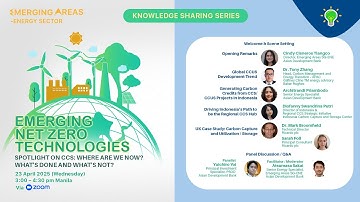 Emerging Net Zero Technologies  Spotlight on CCS