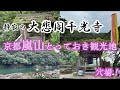 京都 嵐山 とっておき 大悲閣 千光寺 静寂の観光地
