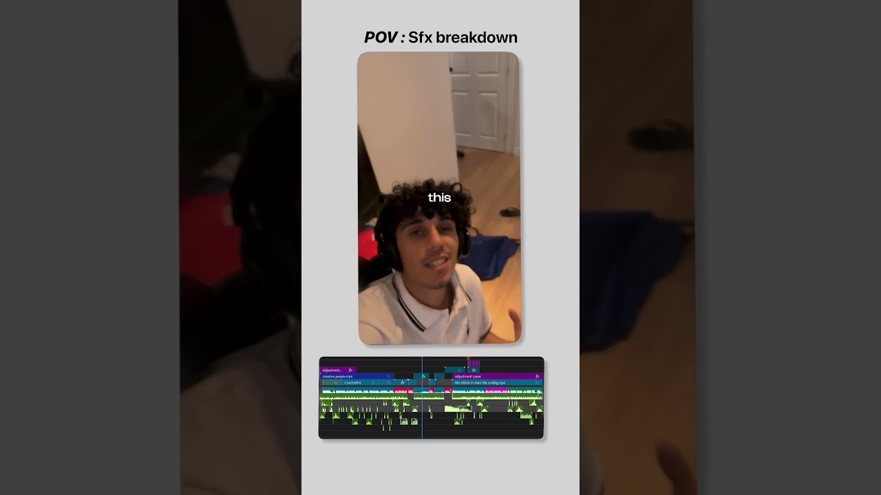 A full timeline + SFX breakdown