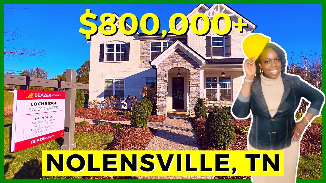 Luxury Homes For Sale Lochridge Model Tour Nolensville Tennessee