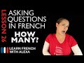 Asking how muchmany questions in french with combien french essentials lesson 26