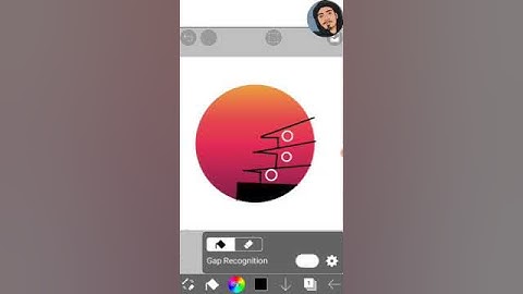 Digital Landscape [Evening Scenery] Ibis Paint X Tutorial #shorts