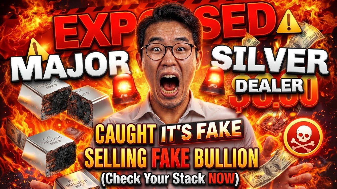 Major Silver Dealer Caught Selling FAKE Bullion (Check Your Stack NOW)